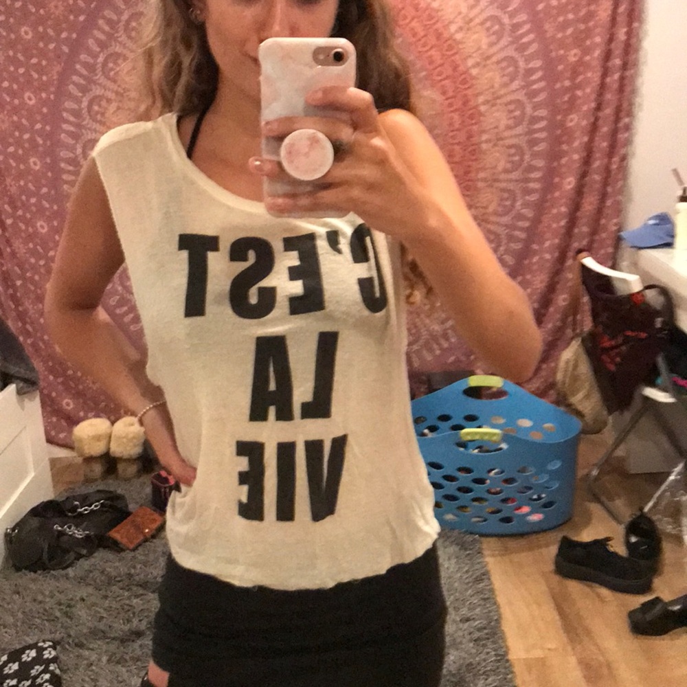 French tank top!!